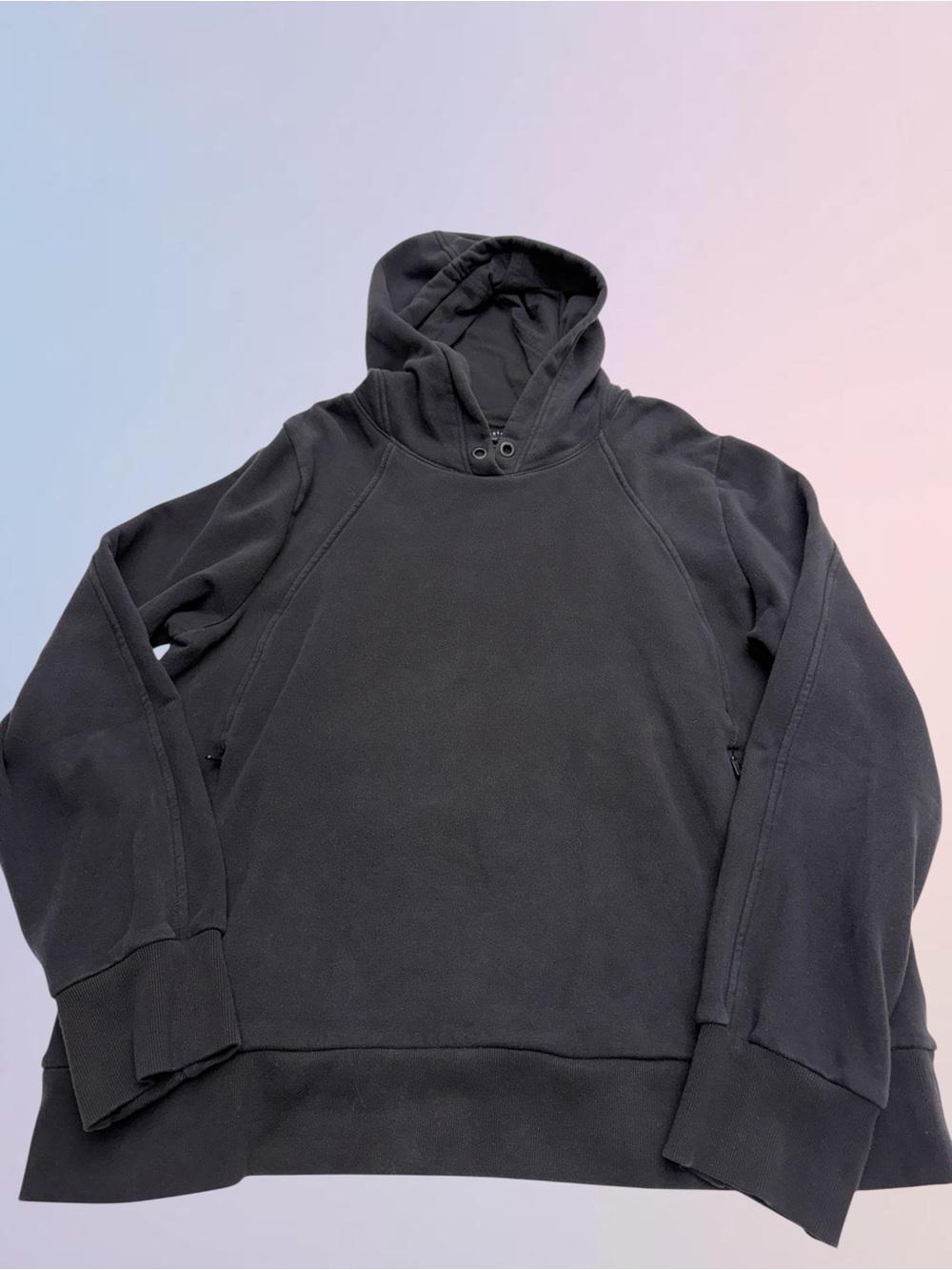 ATHLETA Women’s XL Black Hoodie Sweatshirt - Picture 2 of 5